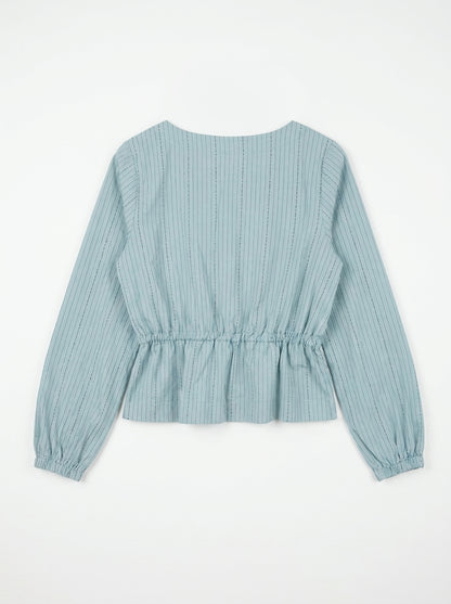 Blouse Esme Studio Bleu taille S/M/L Seconde main CoClo femmes