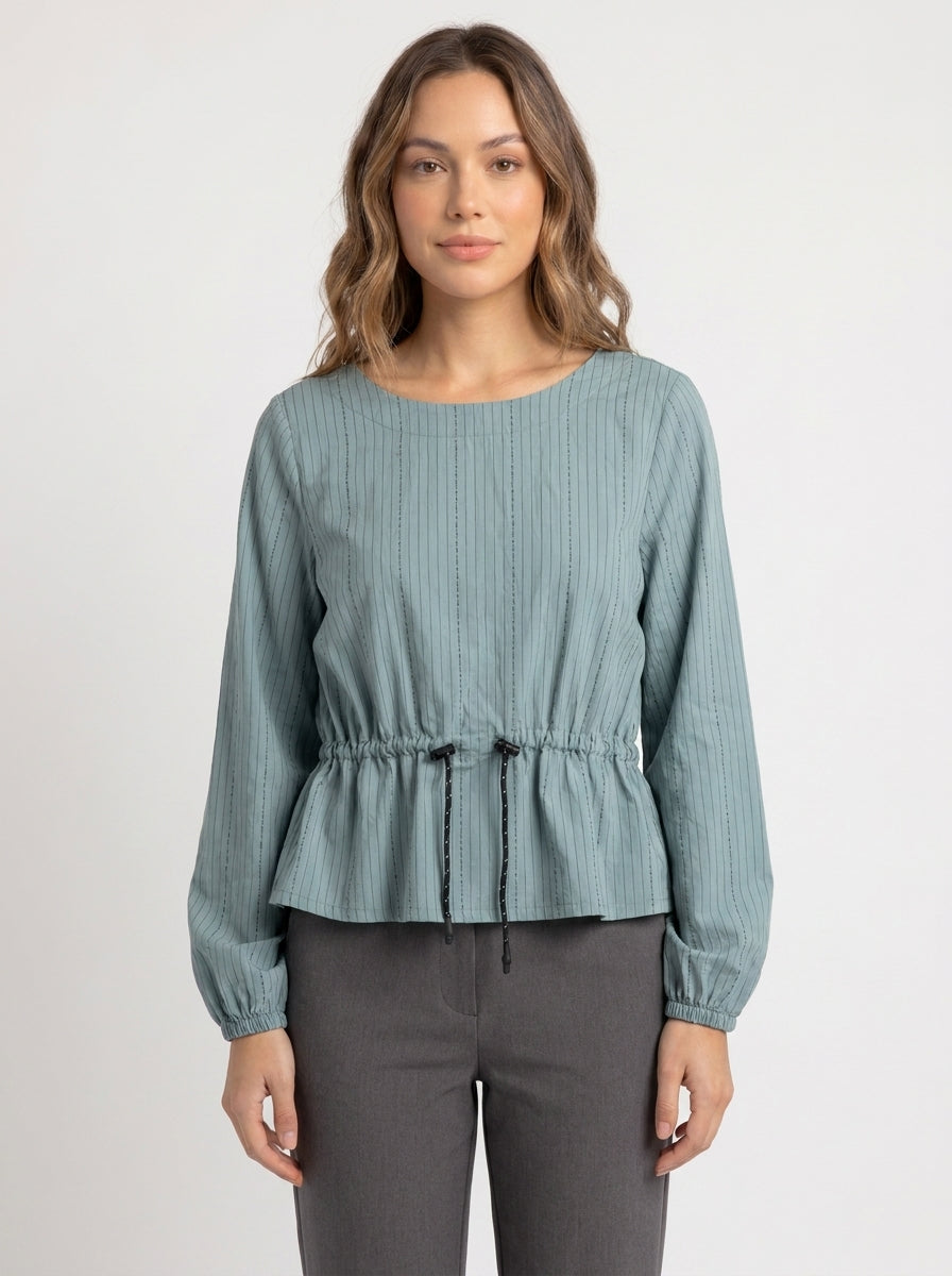 Blouse Esme Studio Bleu taille S/M Seconde main CoClo femmes