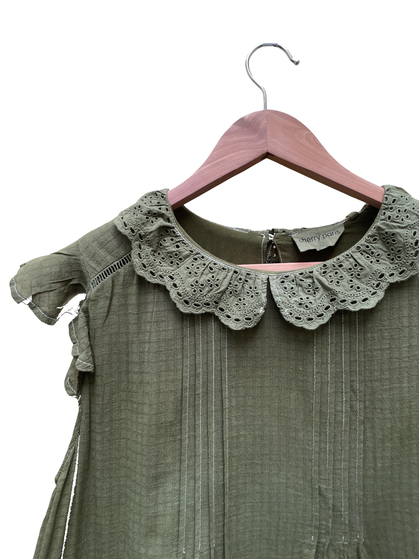 Blouse Kaki - Taille 3 CoClo Custom seconde main femmes