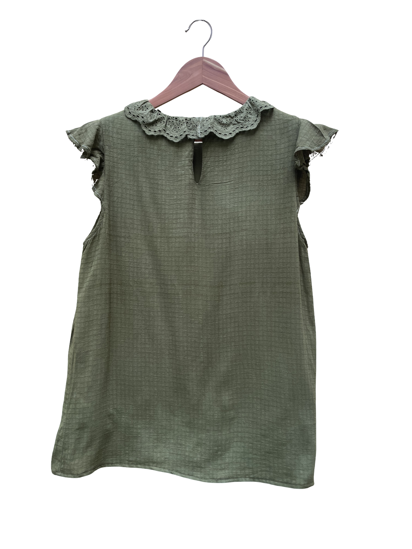 Blouse Kaki - Taille 3 CoClo Custom seconde main femmes
