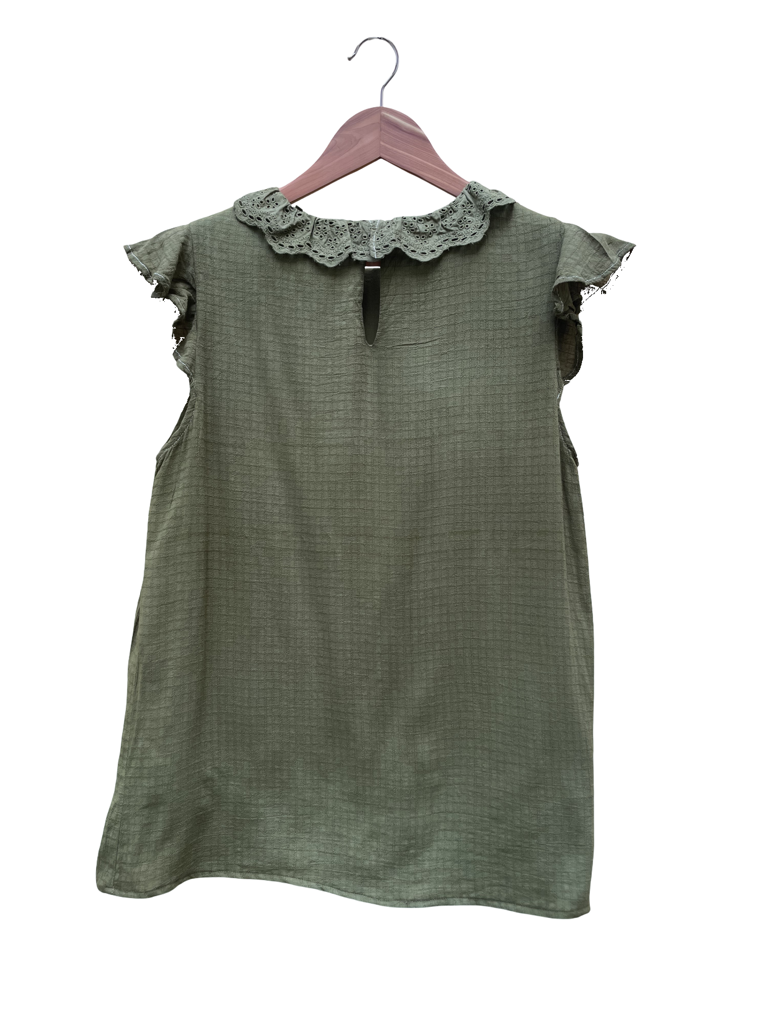 Blouse Kaki - Taille 3 CoClo Custom seconde main femmes