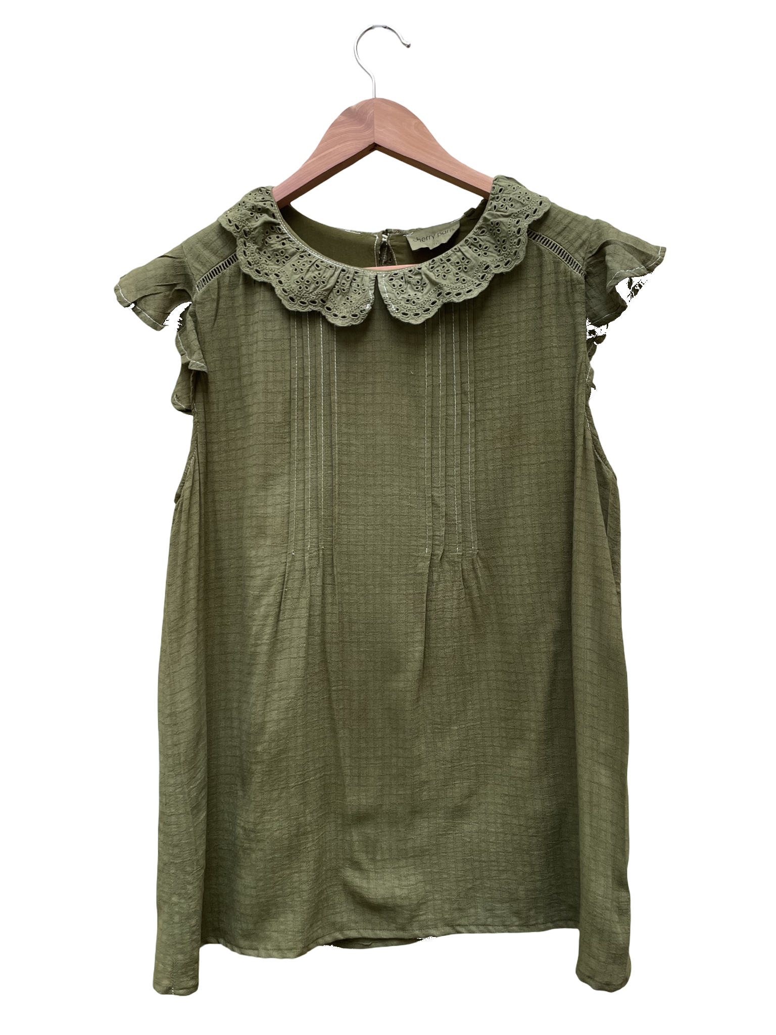 Blouse Kaki - Taille 3 CoClo Custom seconde main femmes