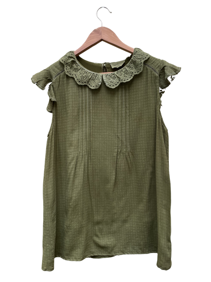 Blouse Kaki - Taille 3 CoClo Custom seconde main femmes