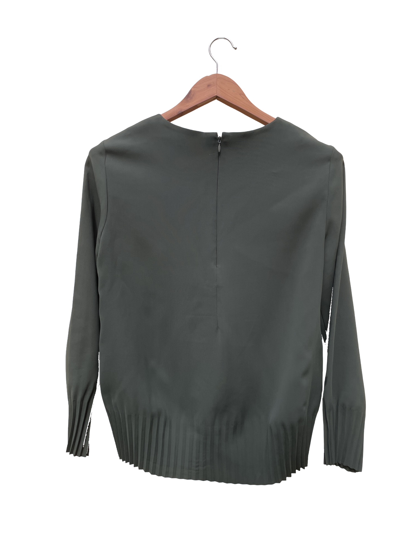 Blouse Vert Bouteille - Taille 36 COS CoClo Seconde main femmes