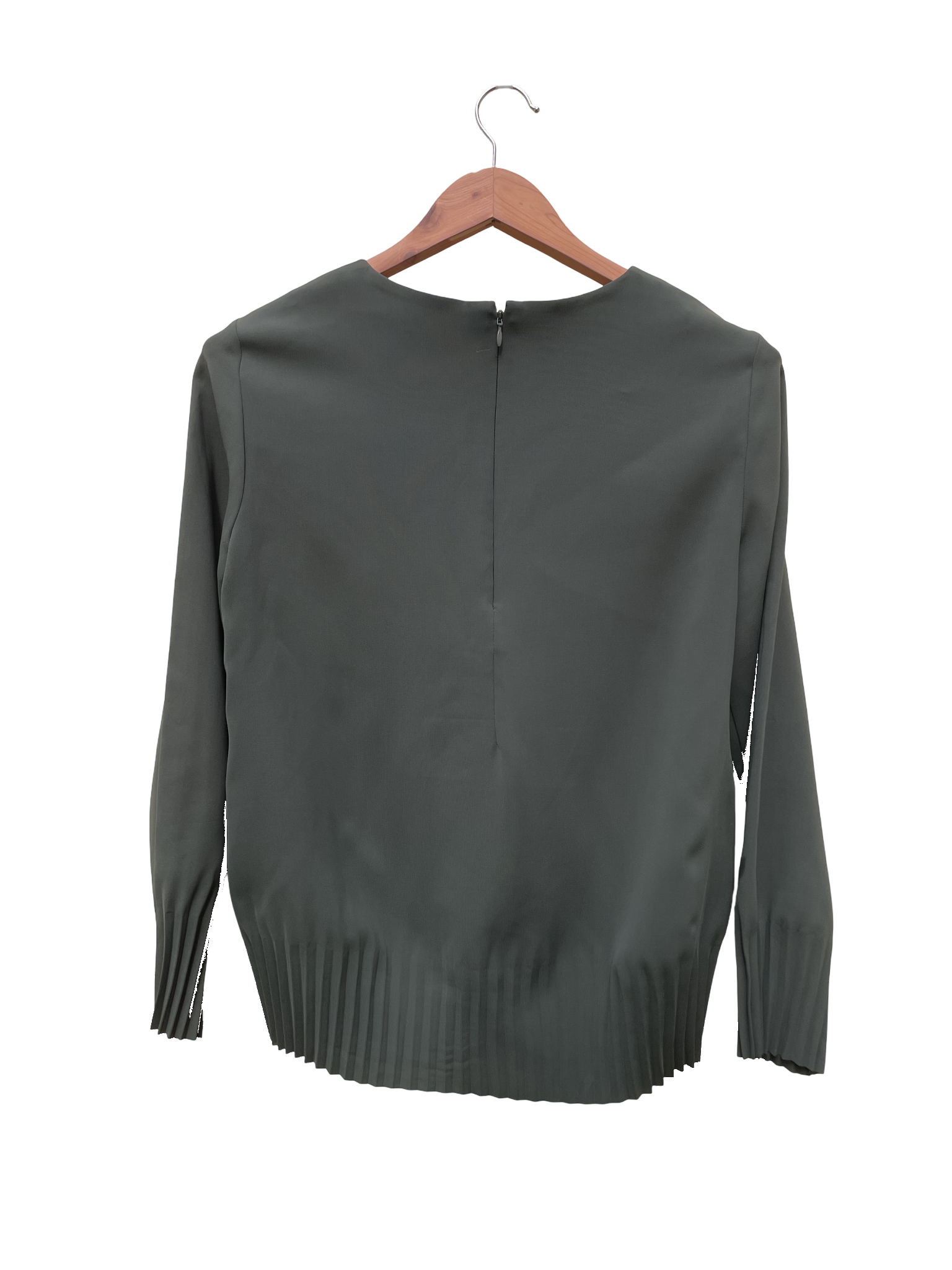 Blouse Vert Bouteille - Taille 36 COS CoClo Seconde main femmes