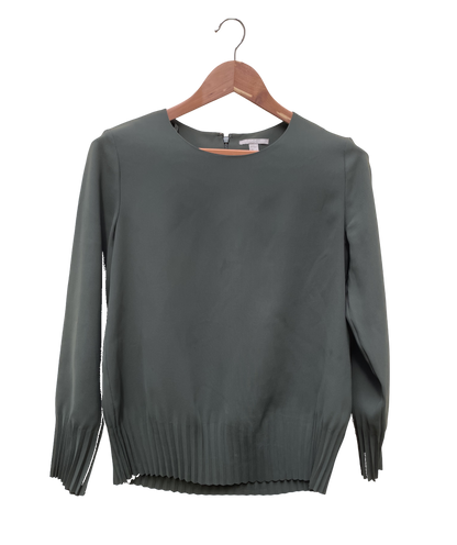 Blouse Vert Bouteille - Taille 36 COS CoClo Seconde main femmes