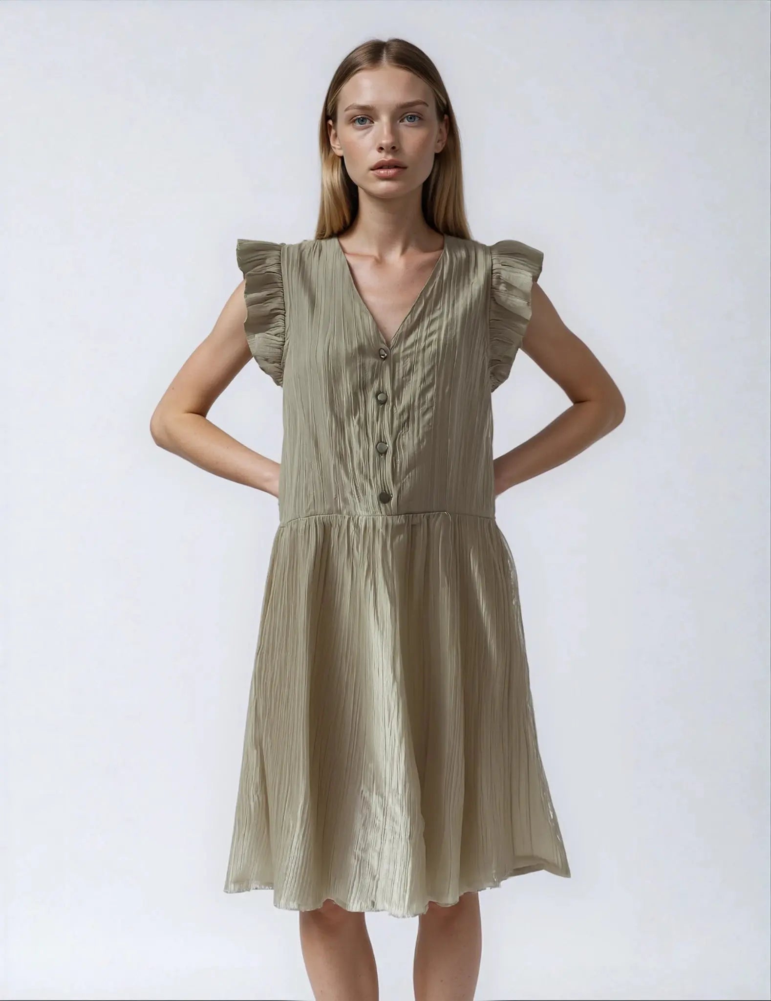 Robe beige - Taille 36 Mademoiselle D