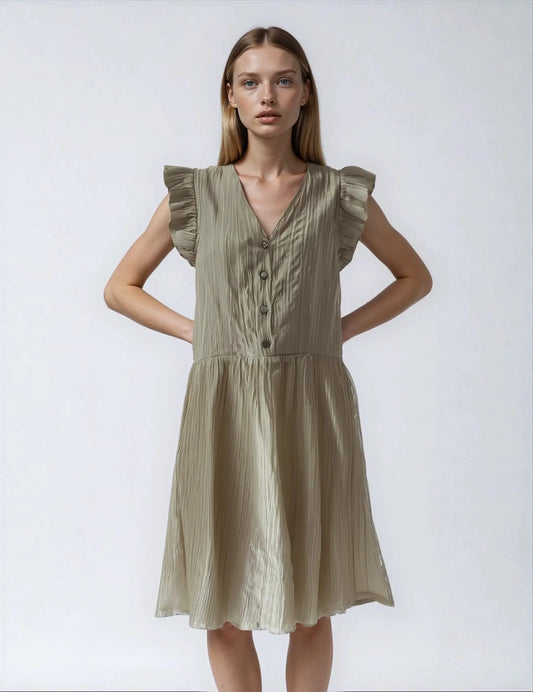 Robe beige - Taille 36 Mademoiselle D