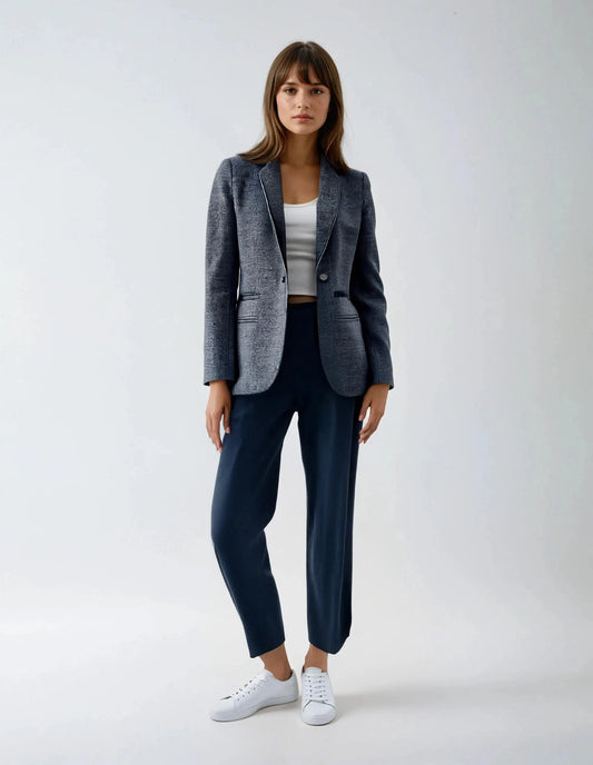 Blazer gris - Taille 36 Sandro
