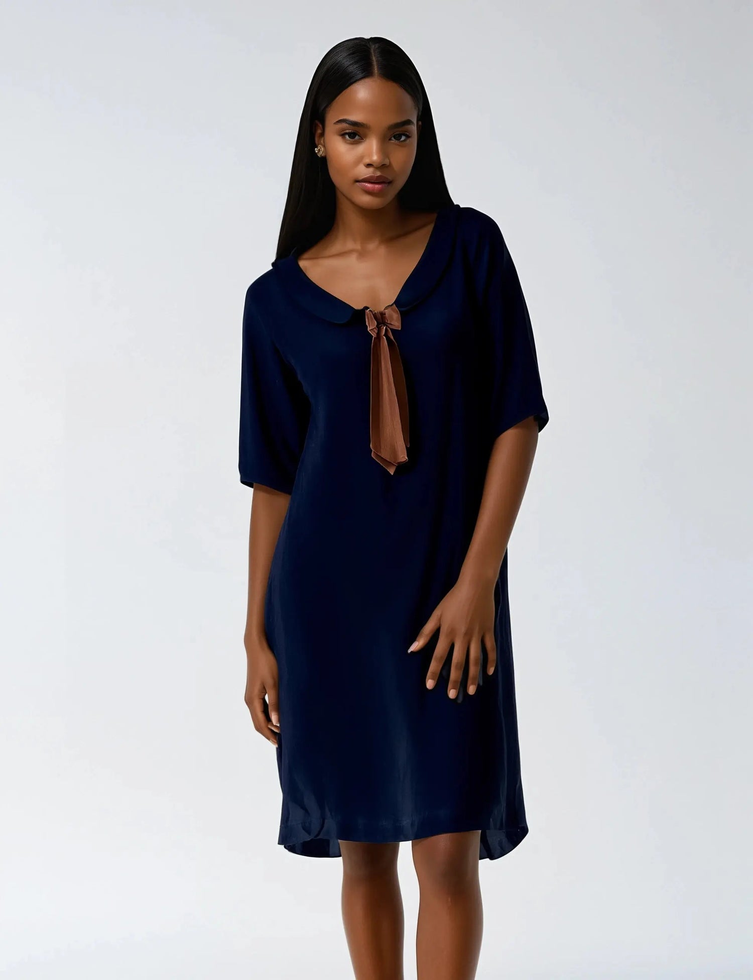 Robe bleu marine - Taille S/36 Indie & Cold