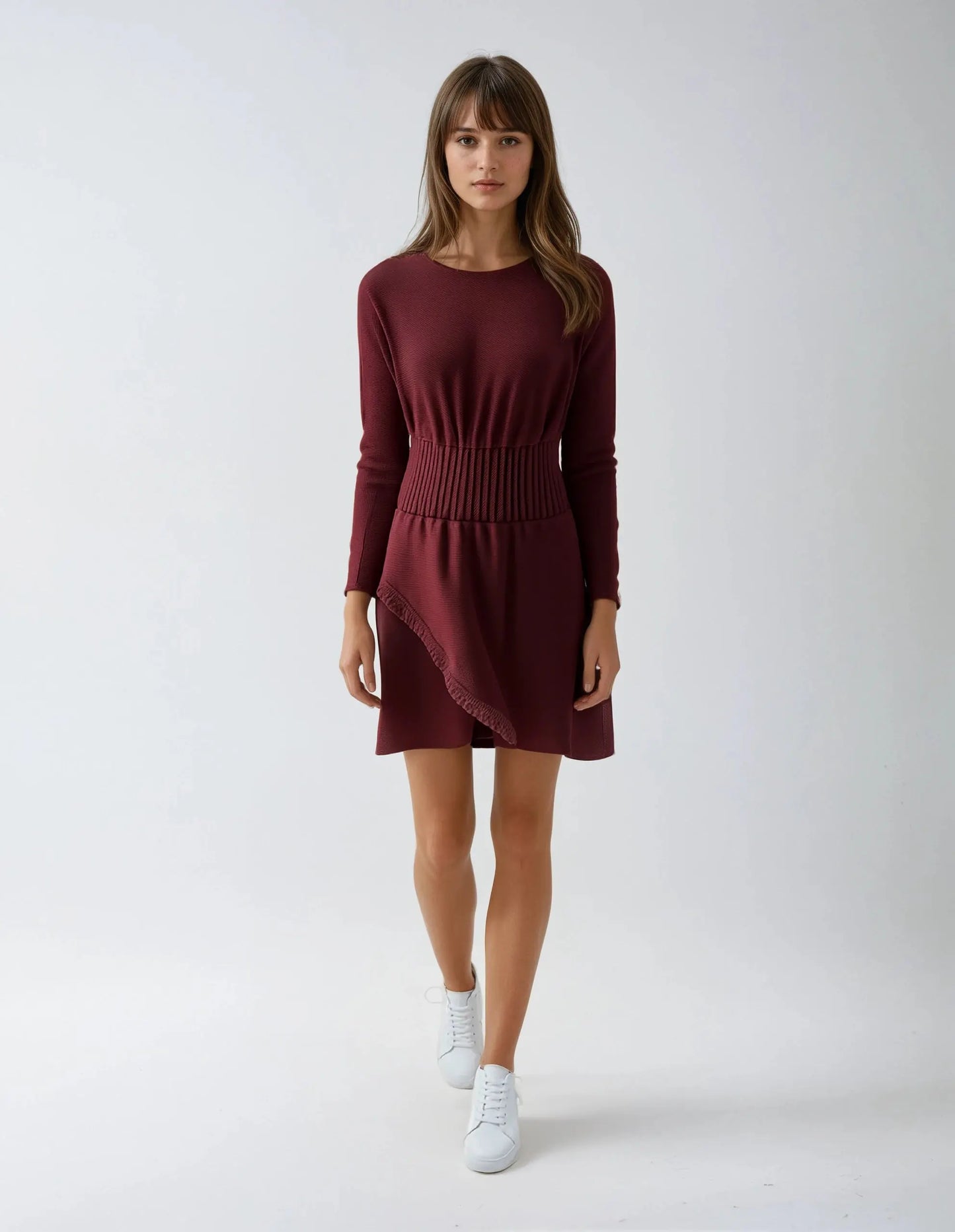 Robe bordeau - Taille 1/36 Maje