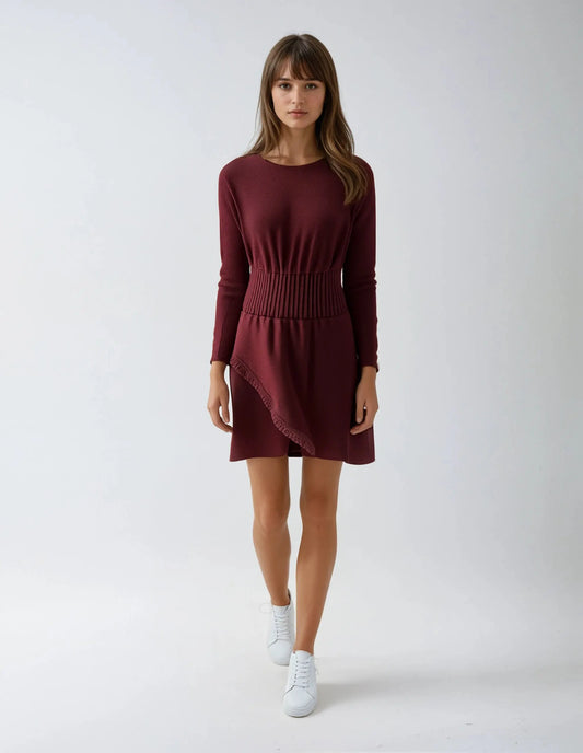 Robe bordeau - Taille 1/36 Maje