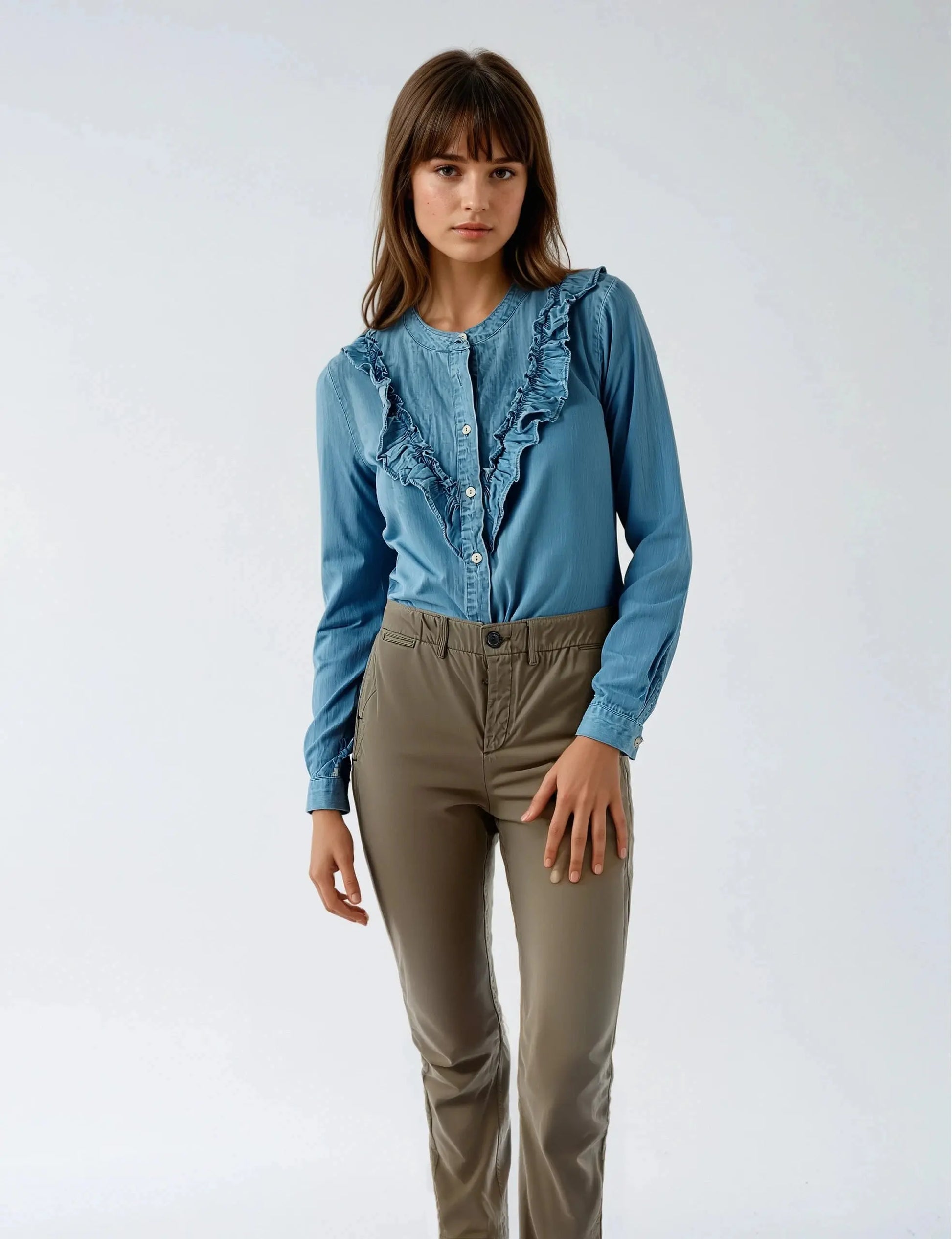 Chemise bleue - Taille S Buissonnière