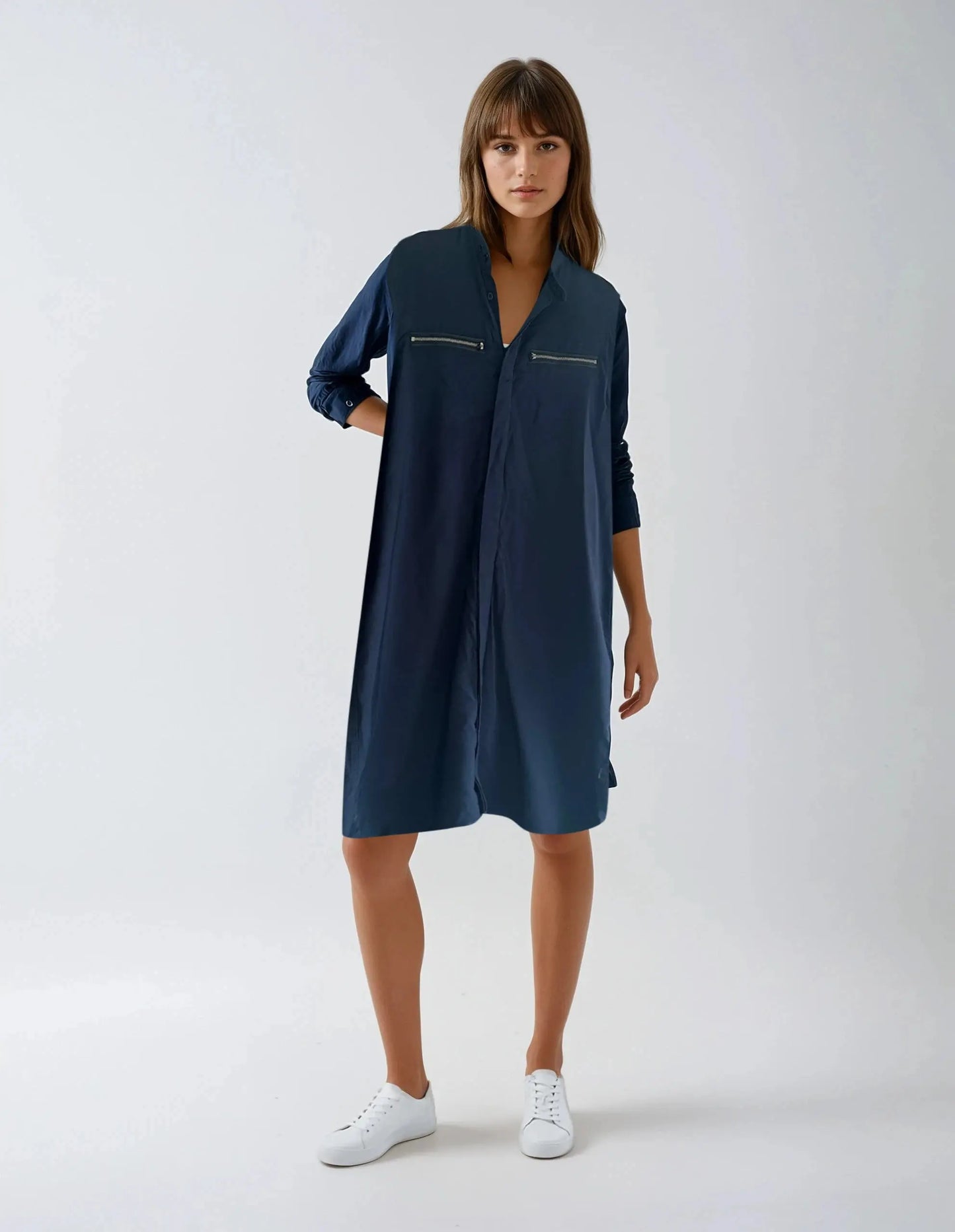 Robe chemise bleue - Taille S G-Star