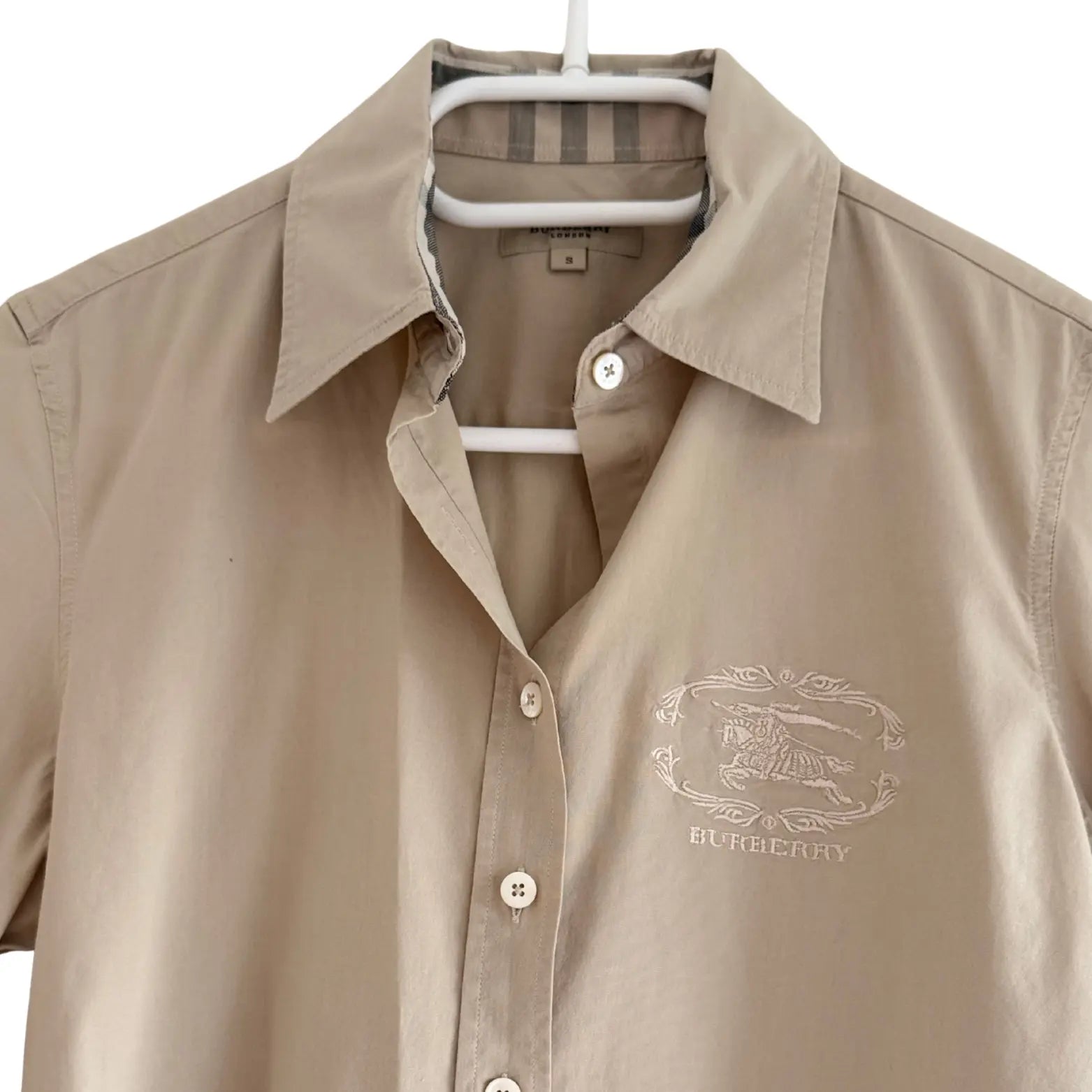 Chemise beige - Taille S Burberry