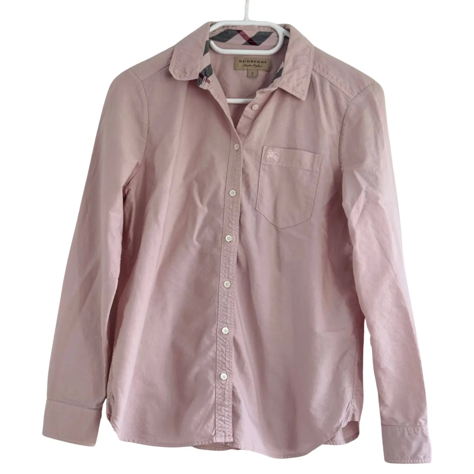 Chemise rose pâle - Taille S Burberry