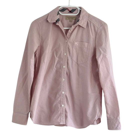 Chemise rose pâle - Taille S Burberry