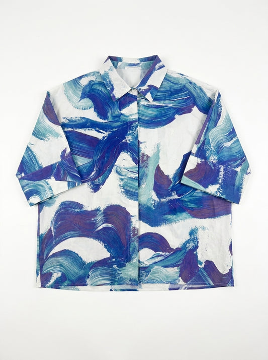 Chemise Armedangels imprime taille S/M Seconde main CoClo Femmes