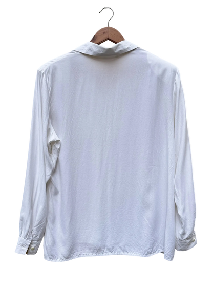 Chemise Blanche Taille 40 CoClo Custom Upcycling Femmes