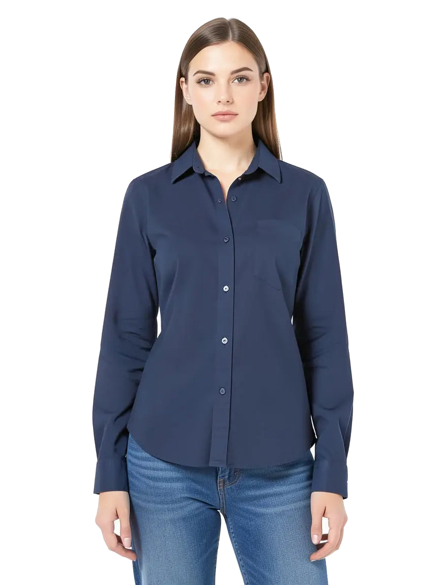 Chemise Bleu Marine Taille 1/S Bellerose Seconde main CoClo Femmes