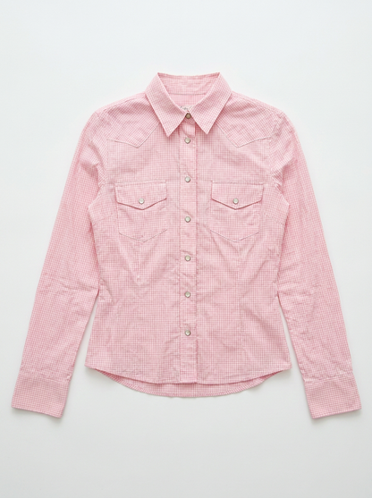 Chemise Cacharel carreaux rose taille 36 Seconde main CoClo femmes