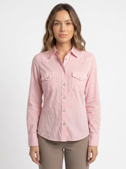 Chemise Cacharel carreaux rose taille 36 Seconde main CoClo femmes