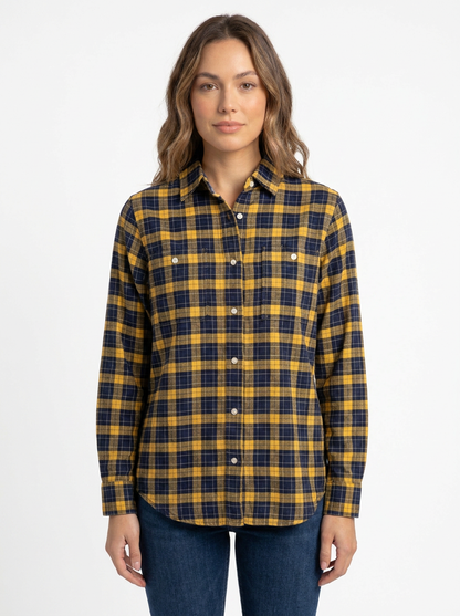 Chemise Eden park à carreaux taille 2 seconde main CoClo femmes