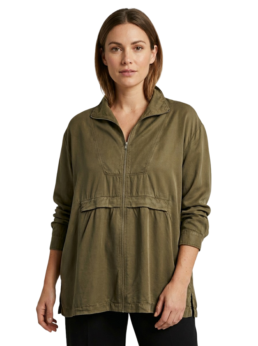 Chemise Kaki - Taille L American Vintage CoClo Seconde main femmes