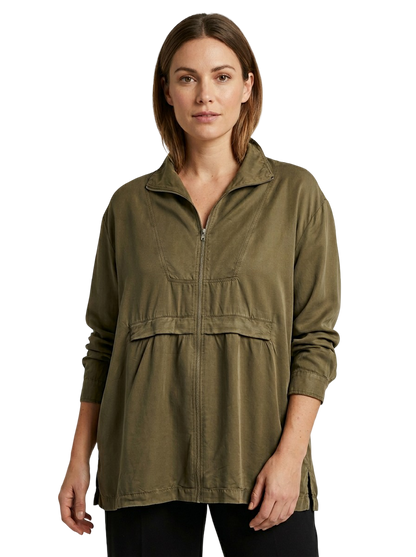 Chemise Kaki - Taille L American Vintage CoClo Seconde main femmes