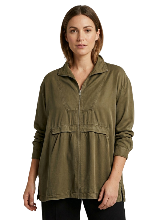 Chemise Kaki - Taille L American Vintage CoClo Seconde main femmes