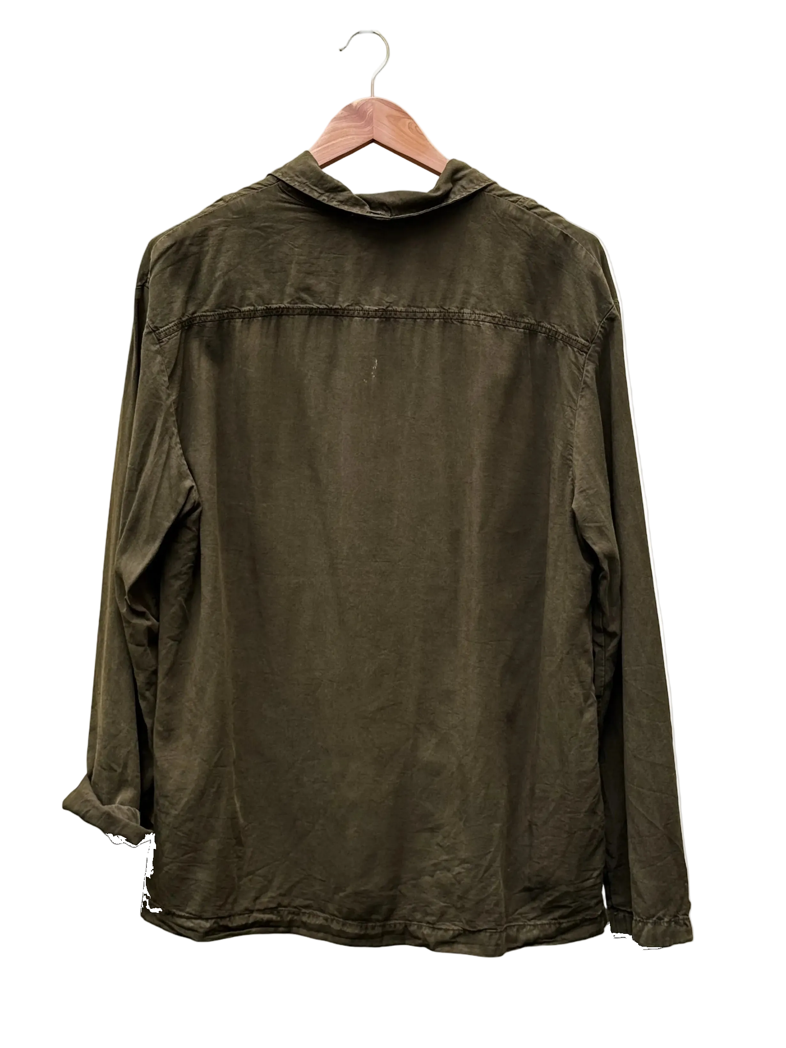Chemise Kaki - Taille L American Vintage CoClo Seconde main femmes