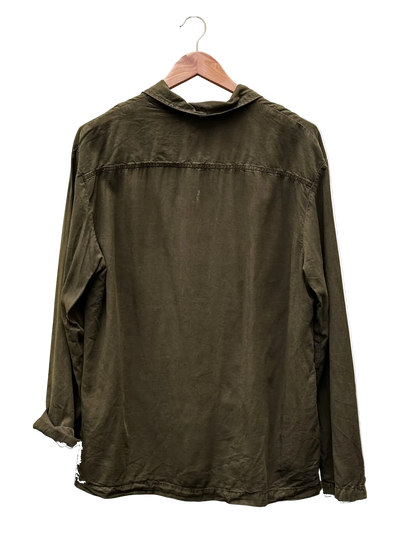 Chemise Kaki - Taille L American Vintage CoClo Seconde main femmes