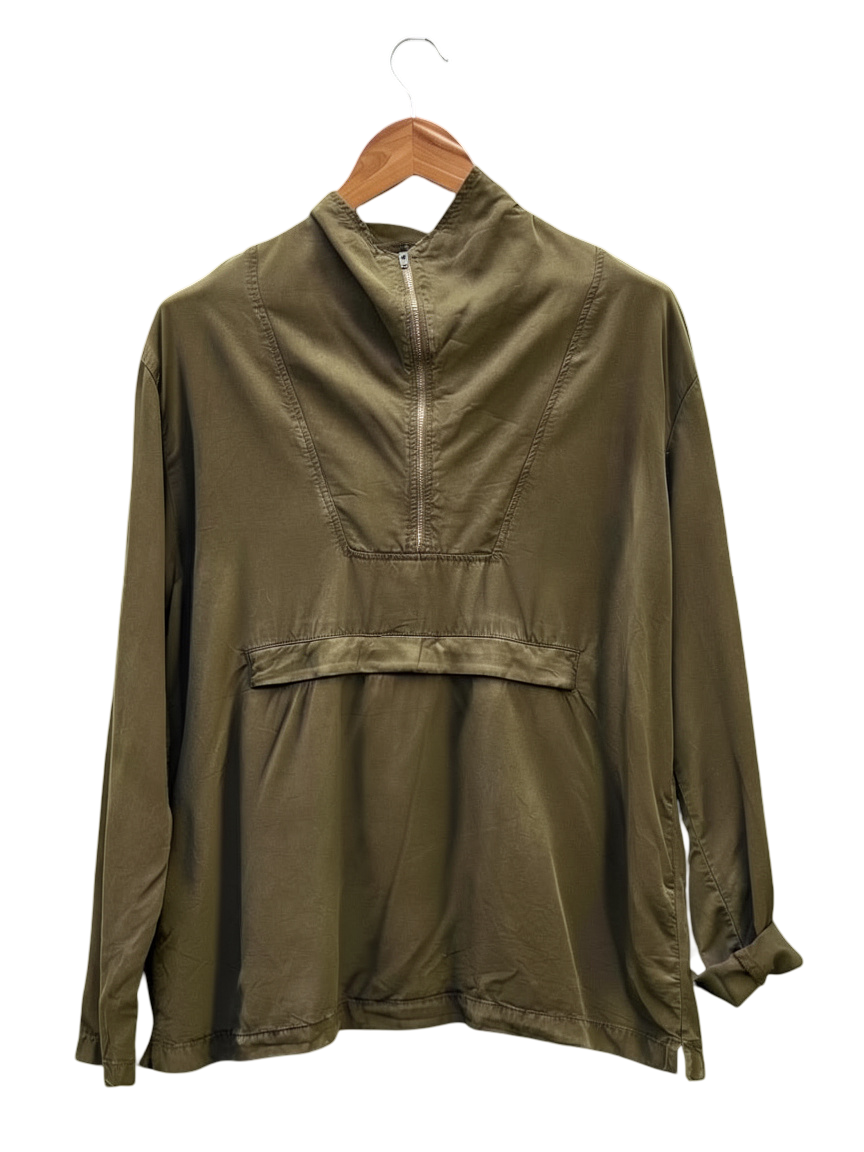 Chemise Kaki - Taille L American Vintage CoClo Seconde main femmes