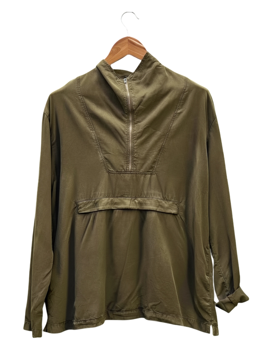 Chemise Kaki - Taille L American Vintage CoClo Seconde main femmes