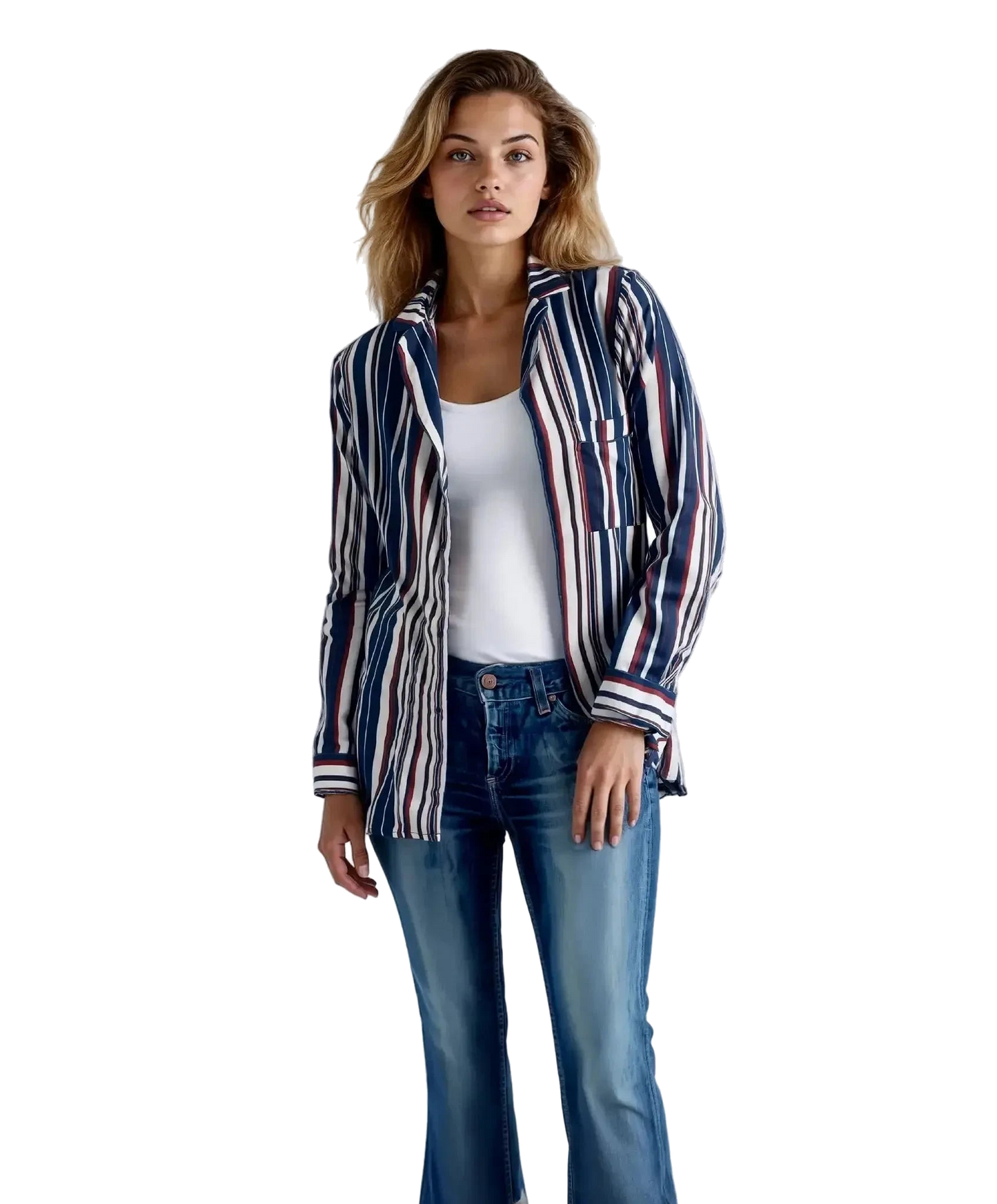 Chemise Lignée Taille 40 Comptoir des Cotonniers Seconde main CoClo Femmes