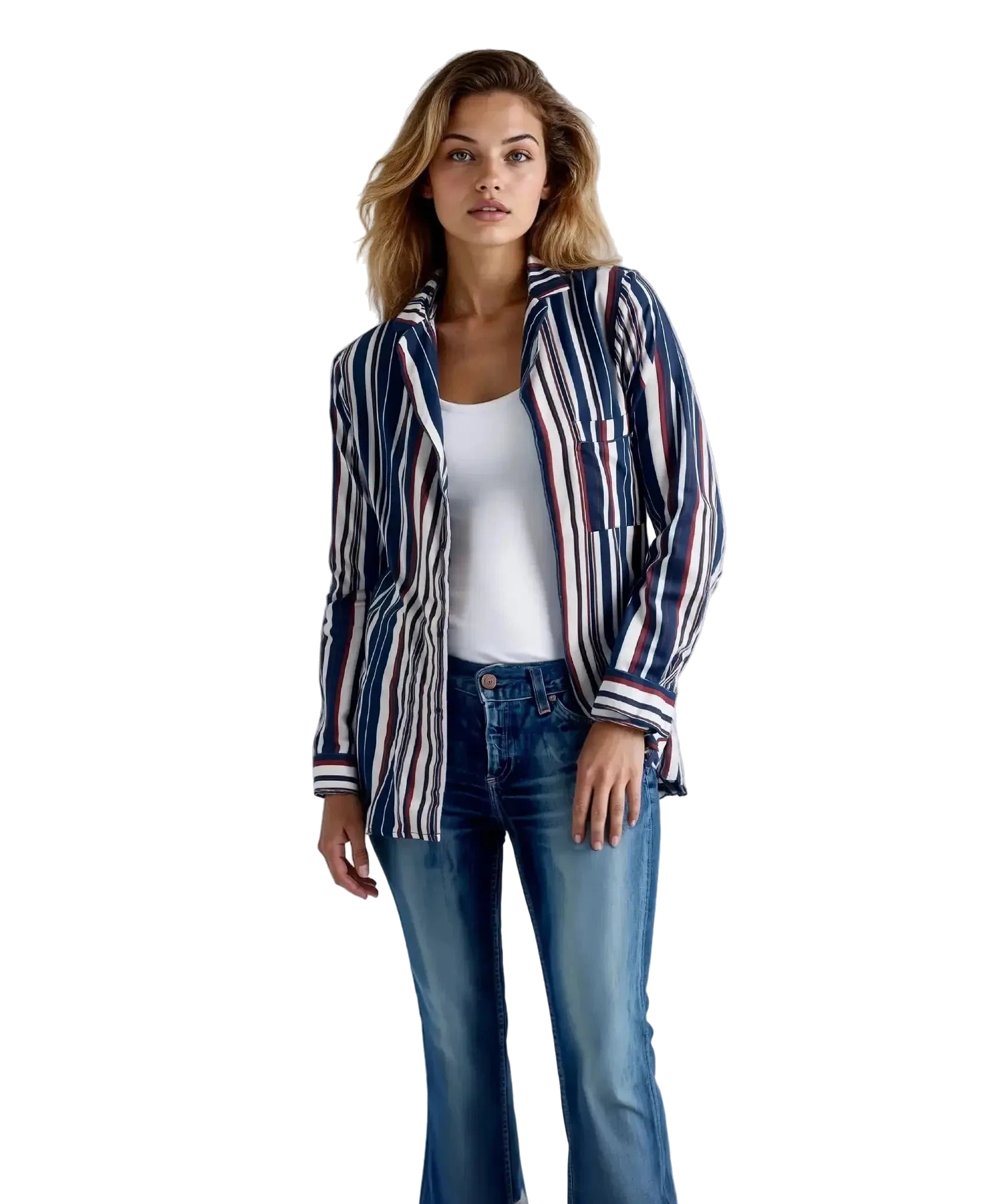 Chemise Lignée Taille 40 Comptoir des Cotonniers Seconde main CoClo Femmes