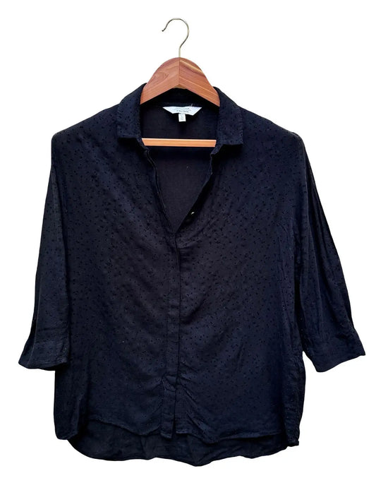 chemise noire taille 40 seconde main femme 