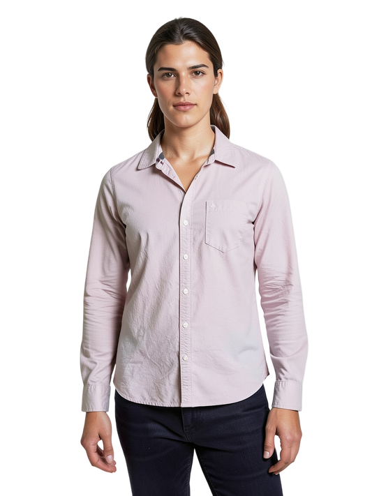 Chemise Rose Pâle Taille S Burberry Seconde main CoClo Femmes