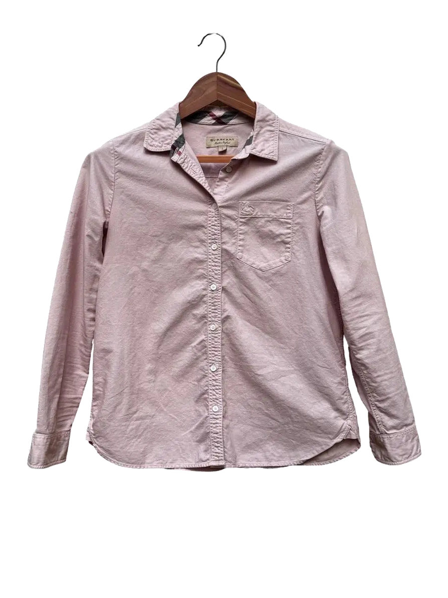 Chemise Rose Pâle Taille S Burberry Seconde main CoClo Femmes