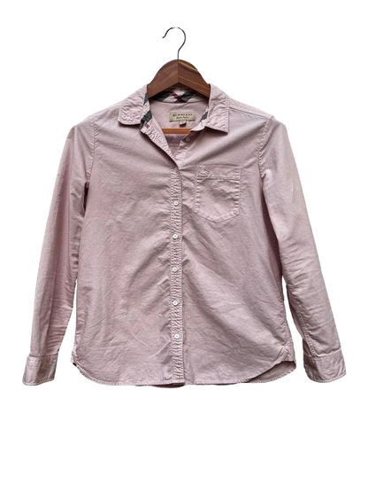 Chemise Rose Pâle Taille S Burberry Seconde main CoClo Femmes