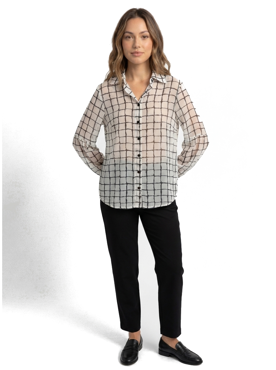 Chemise a carreaux taille 38 Donna Sura Seconde main CoClo Femmes