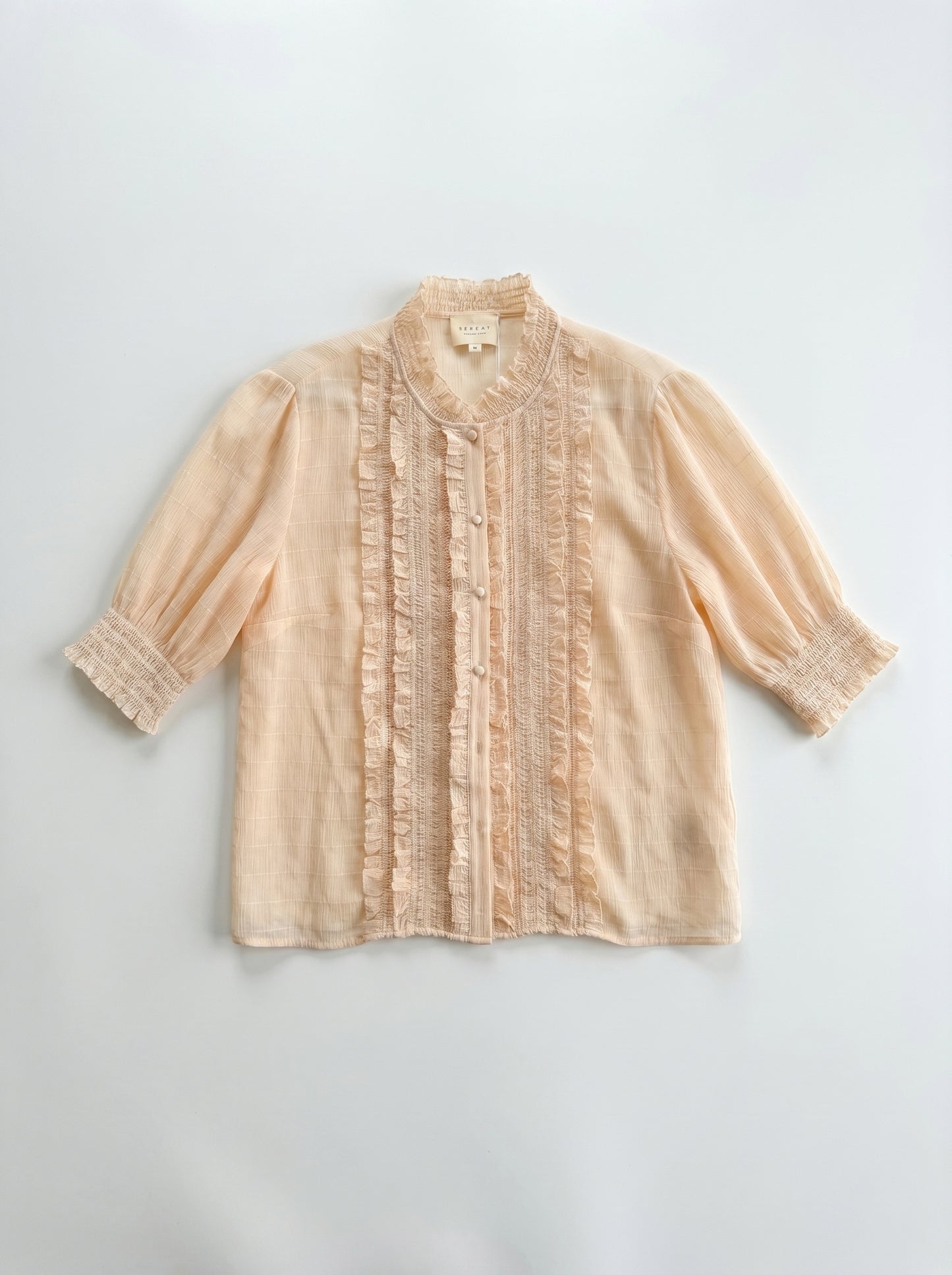 Chemise beige taille 42 Sezane Seconde main CoClo femmes
