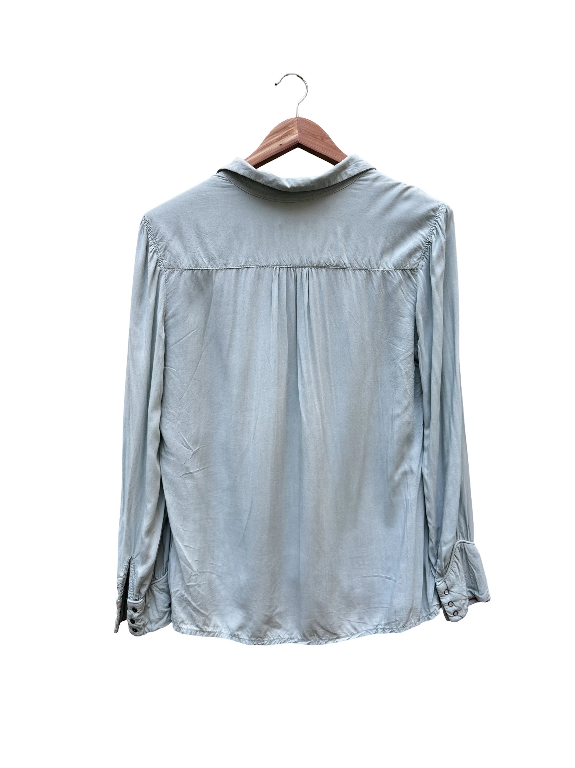 Chemise bleu clair Taille 3/L seconde main femme