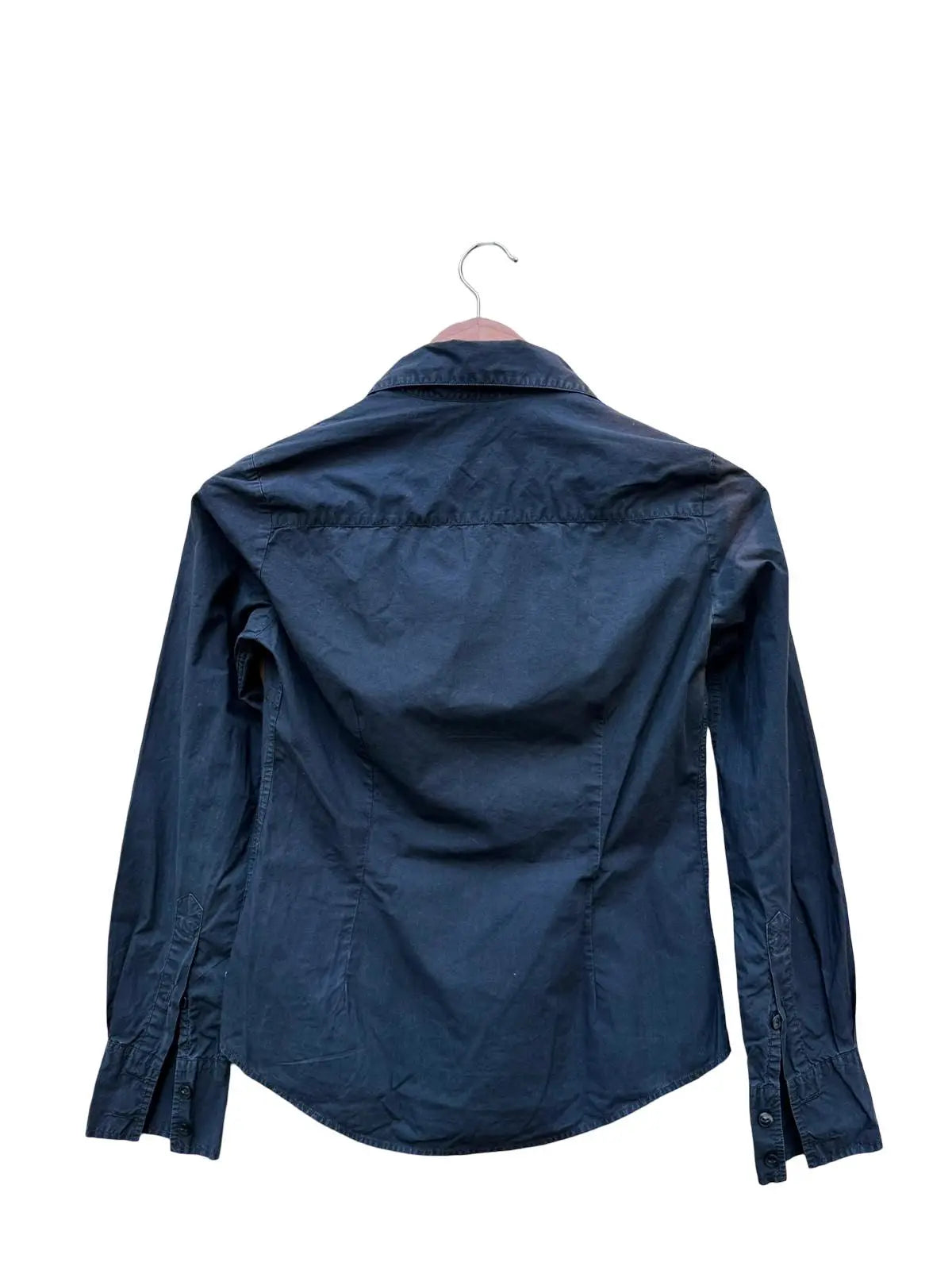 Chemise bleu marine Taille 1/S seconde main femme