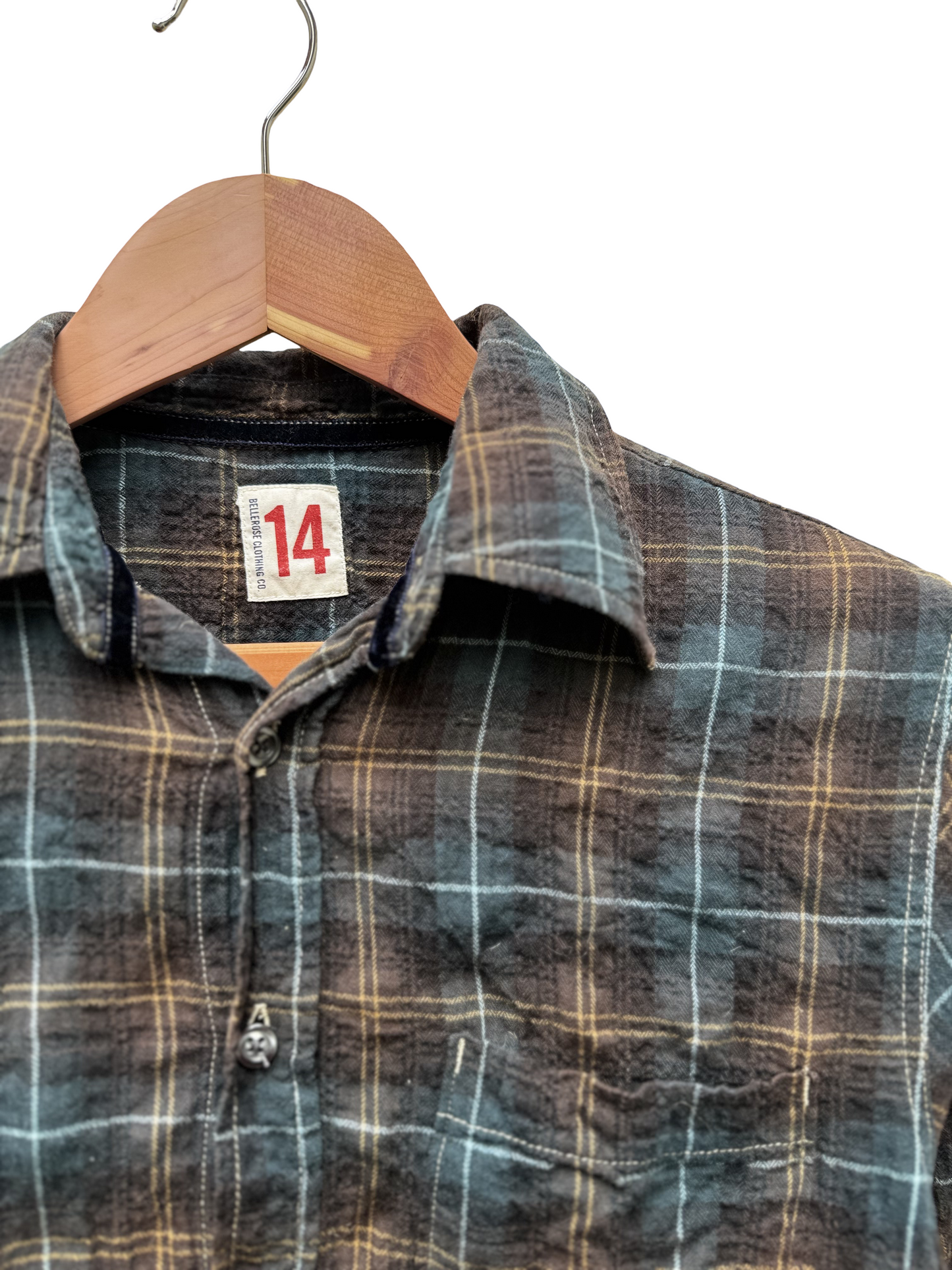 Chemise à carreaux Taille 14/XS seconde main femme