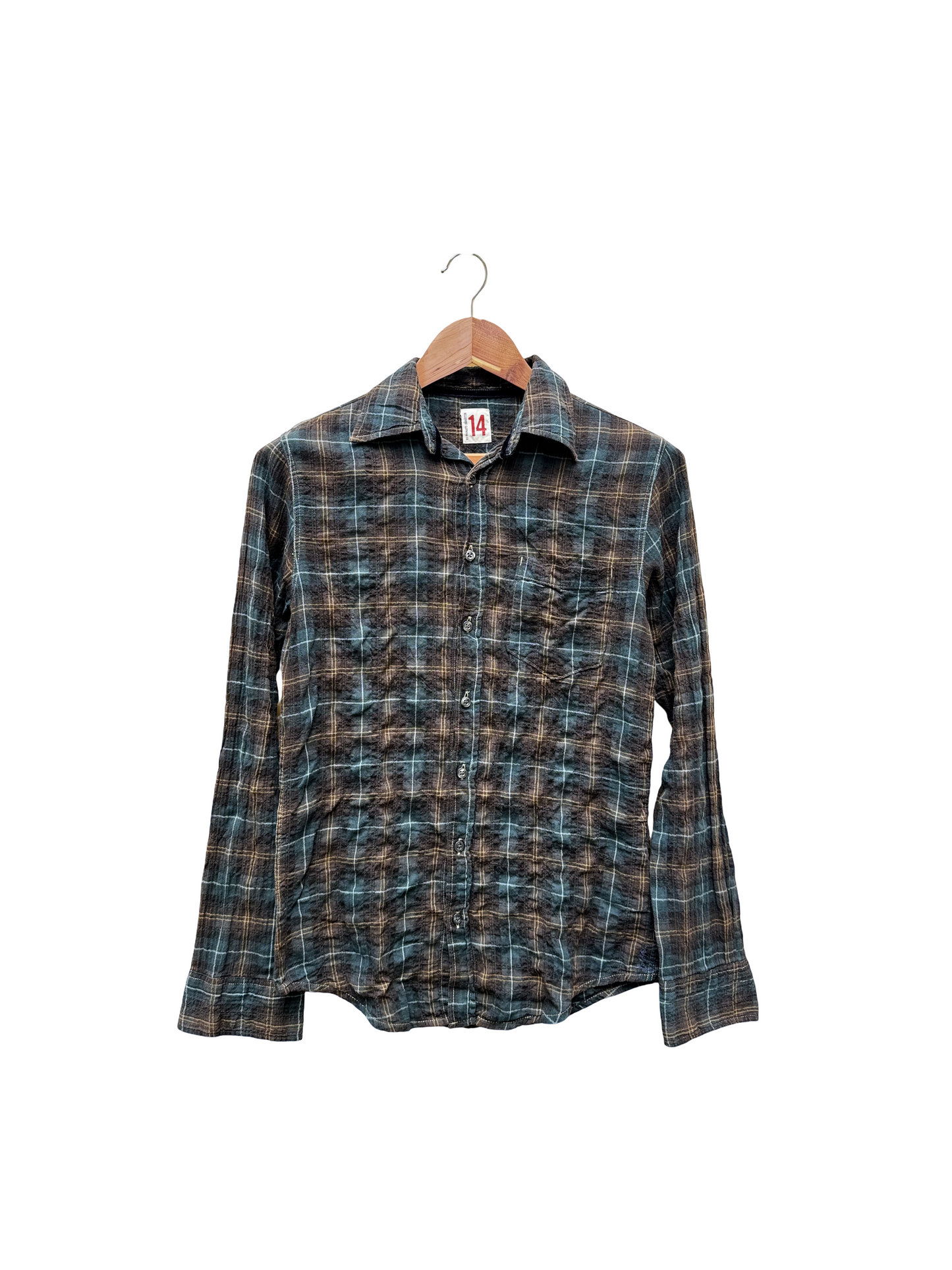 Chemise à carreaux Taille 14/XS seconde main 