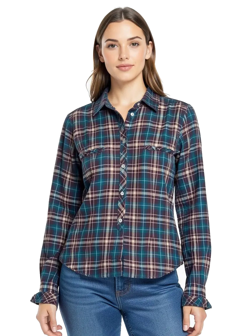 Chemise à carreaux Taille 1/S Bellerose Seconde main CoClo Femmes