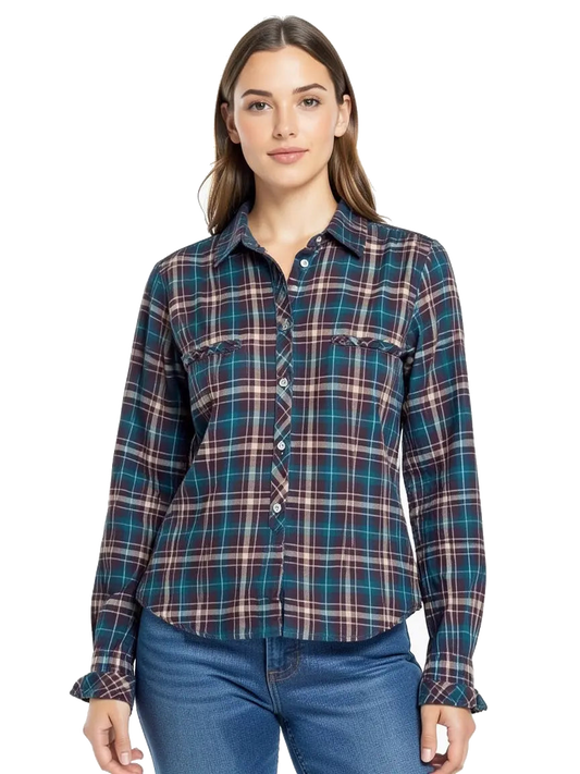 Chemise à carreaux Taille 1/S Bellerose Seconde main CoClo Femmes