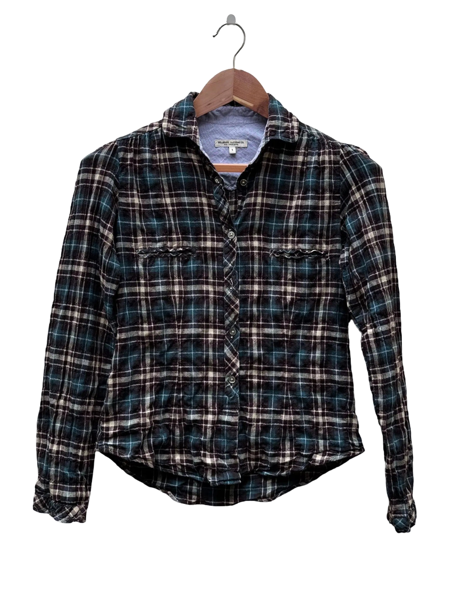 Chemise à carreaux Taille 1/S Bellerose Seconde main CoClo Femmes