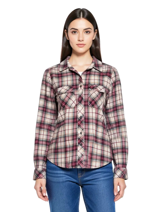 Chemise à carreaux Taille 2/M Bellerose Seconde main CoClo Femmes